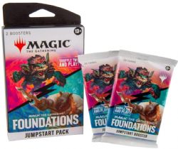 CARTES MAGIC OF THE GATHERING - MTG FOUNDATIONS JUMPSTART 2 PACK BOOSTER